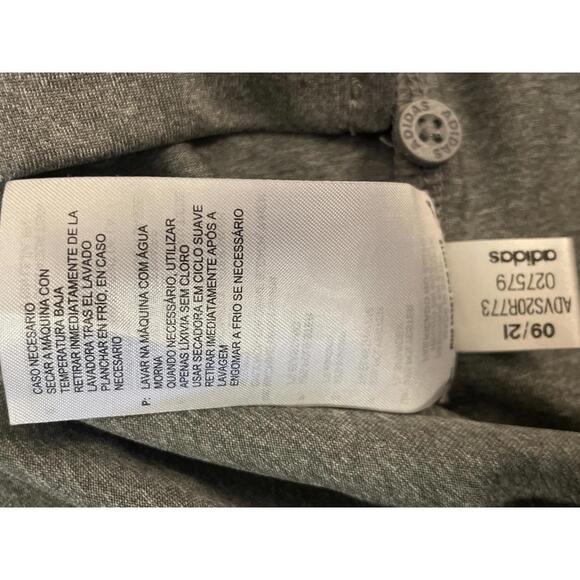 Adidas Golf Men's XL Heather Gray Performance Polo Short Sleeve Classic Shirt - Picture 5 of 8